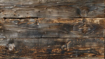 Weathered Wooden Texture Background with Room for Text or Image