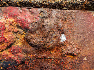 Rusty Metal Launching Ramp Side