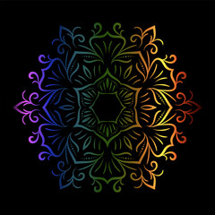 colorful mandala art for design vintage decoration,book cover,motif,Ethnic 
design,logo,background,flyer,poster,banner,brochure,ornament