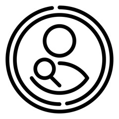 seo specialist icon illustration