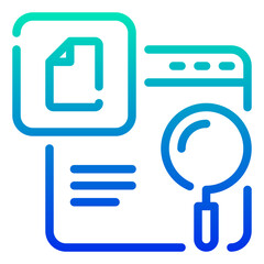 seo content icon illustration