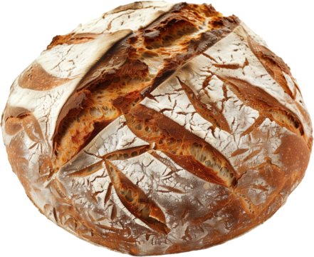 Hearty and Healthy: A Cartoon Volkorn Brot - Powered by Adobe