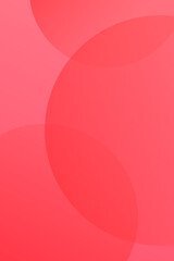 Simple abstract background with overlapping red circles for modern and minimalist design