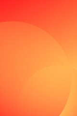 Abstract smooth orange gradient background with curved lines creating a modern and stylish design