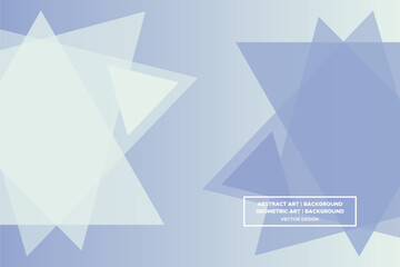 Triangular and Triangle Shapes Purple and White Colors with Gradient Backdrop Modern Abstract Background Geometric Background