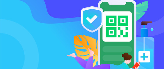 Medical characters fighting the epidemic flat vector concept operation hand drawn illustration
