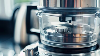 The removable feeding tube of the food processor ideal for adding in ingredients while the machine is running making food prep even easier and efficient.