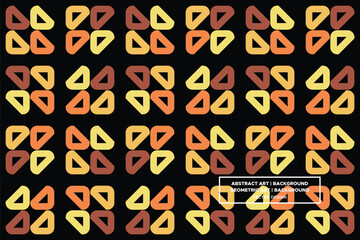 Triangular and Triangle Shapes and Designs Brown and Light Brown Colors Geometric Pattern Abstract Pattern Seamless 