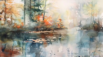 With its translucent layers and soft, blended edges, watercolor brought a sense of freshness and spontaneity to my artwork.