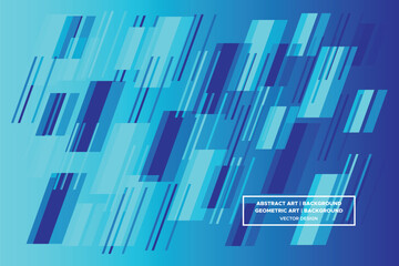 Rectangles and Lines Shapes and Designs Blue Colors Modern Abstract Background Geometric Background