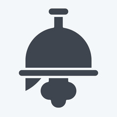 Icon Helmet. related to Celtic symbol. glyph style. simple design editable. simple illustration