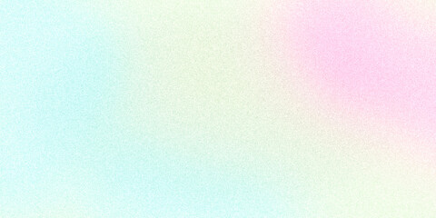 Pastel gradient pink yellow green background mixed perfectly grunge texture noise grain. Product backdrop design illustration. Banner element. Wallpaper poster postcard book cover.