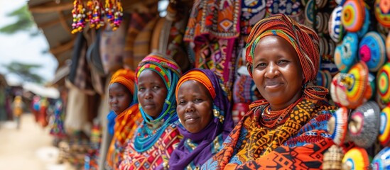 African Women in Traditional Attire