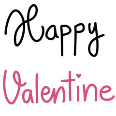 Elements illustration sticker stamp heart icons Valentine decoration line colorful color