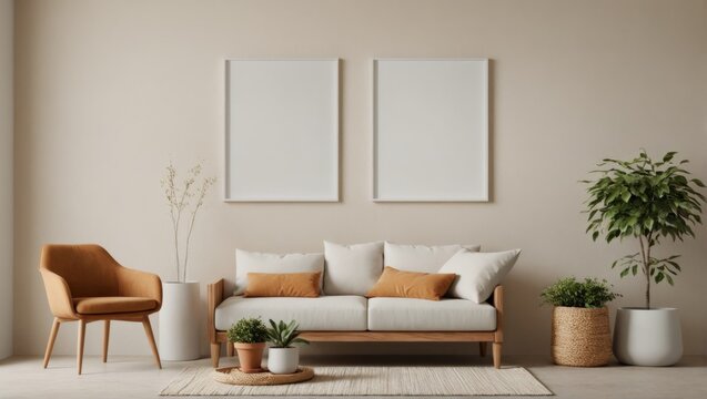 Abstract wallpaper background living room couch chair