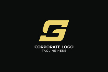 initial letter G Universal elegant vector emblem Premium business logotype, letter GC CG speed iconic logo, letter CG logo