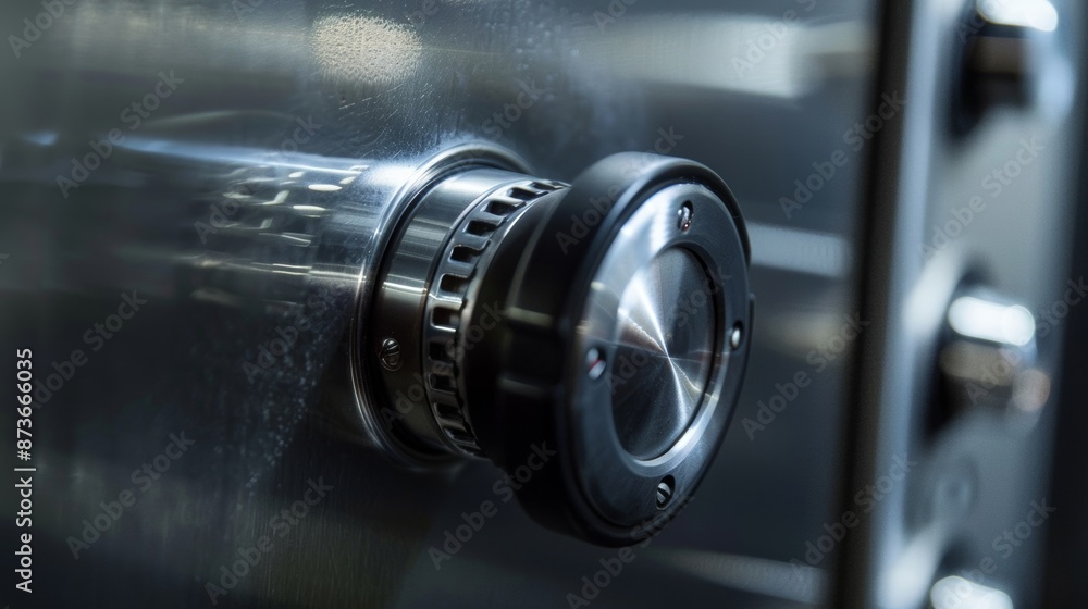 Poster a closeup of the child lock feature ensuring safety and preventing accidental button presses during 