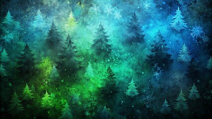 Fototapeta premium Embrace the magic of Christmas! This dark and elegant background in shades of black