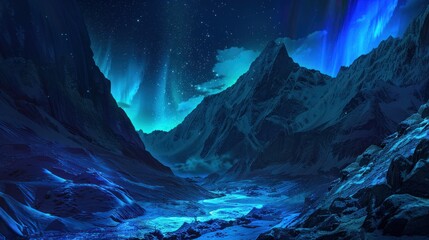 landscape in the morning