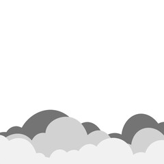 Fun Cartoon Cloud Elements
