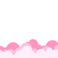 Adorable Cartoon Clouds