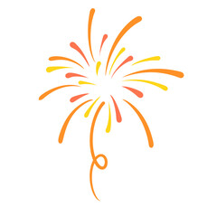Festive Fireworks Illustrations
