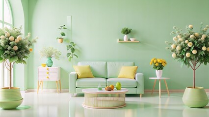 Bright and Uncluttered Spaces, Visualized in Detailed 3D