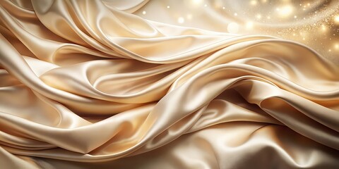 Obraz premium Elegant silk background with luxurious texture and shimmering sheen, silk, background, elegant, luxurious, texture, shimmering