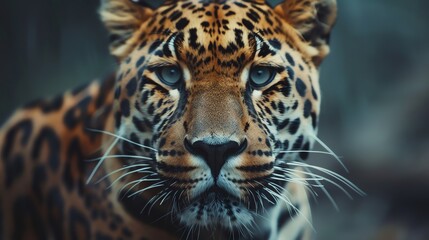 Obraz premium The sharp gaze of a jaguar