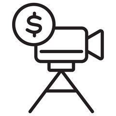 Video Advertising Icon