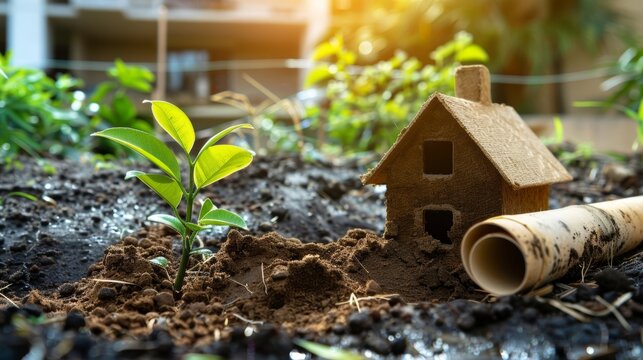 A website landing page promoting the benefits of green building certifications for both construction companies and future homeowners..