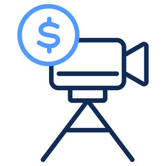 Video Advertising Icon
