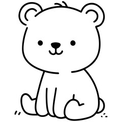 cute animal doodle cartoon design hand drawn wild animal pet and farm animal 