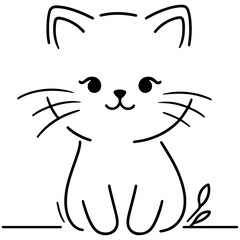 cute animal doodle cartoon design hand drawn wild animal pet and farm animal 