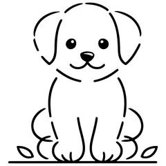 cute animal doodle cartoon design hand drawn wild animal pet and farm animal 