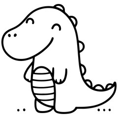 cute animal doodle cartoon design hand drawn wild animal pet and farm animal 