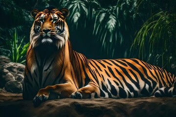 portrait of a tiger