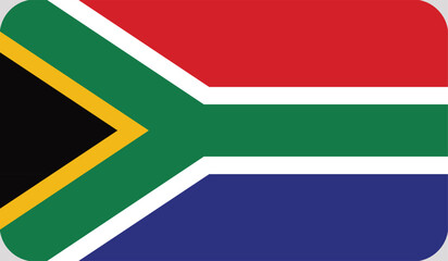 SOUTH AFRICA Flag . 