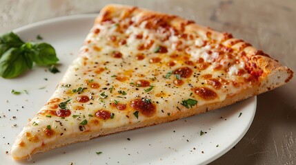 Delicious Cheese Pizza Slice