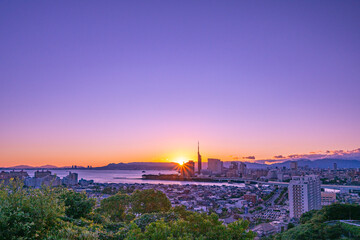 美しい福岡の都市風景