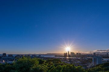 Fototapeta premium 美しい福岡の都市風景