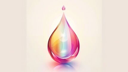 logo featuring aromatherapy oil drop
