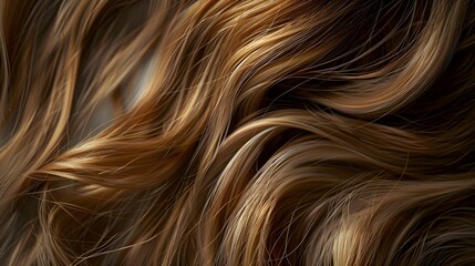 Naklejka premium Hair texture background, strands and follicular surface.