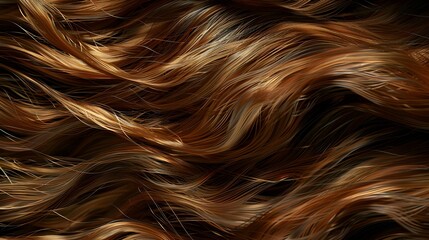 Naklejka premium Hair texture background, strands and follicular surface.