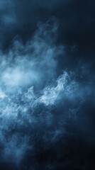 Obraz premium Dark Storm Clouds. Dramatic Sky Background