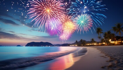 花火とバカンス旅行