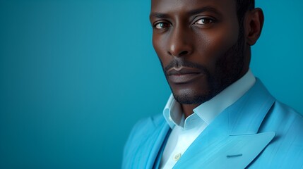 Male fashion model - fashion shoot - wearing a high-end business suit - quirky charm - eccentric vibe - intense expression - magazine ...