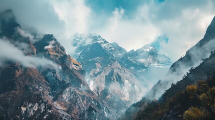 Captured these stunning mountains at Badrinath