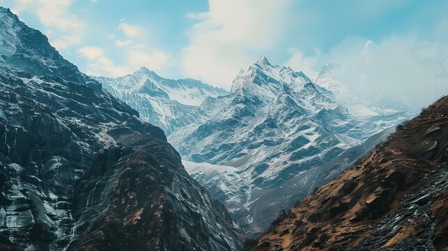 Captured these stunning mountains at Badrinath