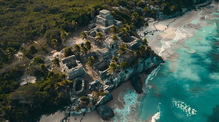 Tulum, located on the Yucat&aacute;n Peninsula in Mexico, is unique as the only Mayan city built on the coast.